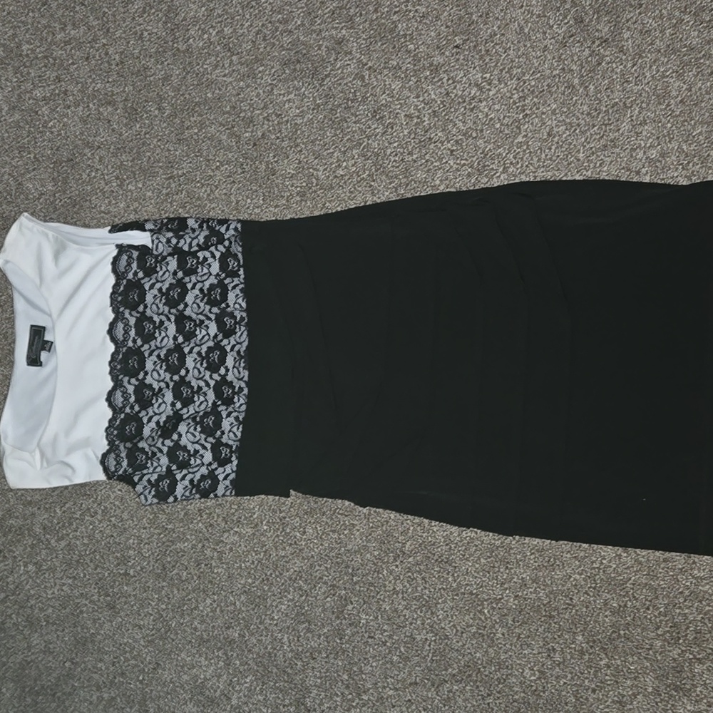 Dressbarn Collection Gray Top Womens Size 8